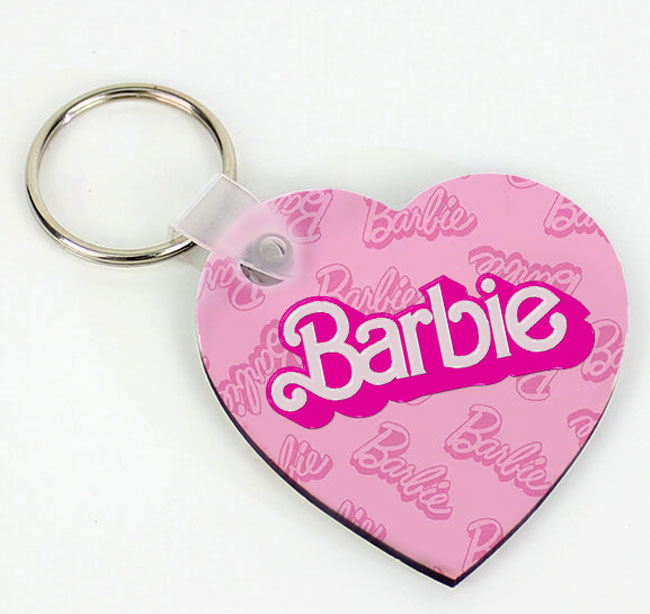 brelok-kardia-barbie Μπρελόκ καρδιά Barbie