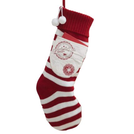 Διακοσμητική Χριστουγεννιάτικη Κάλτσα με τσέπη a