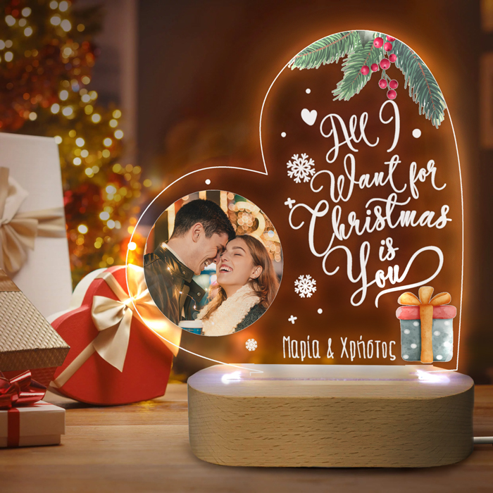 fotistiko-led-me-basi-all-i-want-for-christmas Φωτιστικό led με βάση - All I want for Christmas