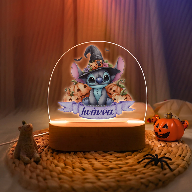 fotistiko-led-me-me-basi-gia-to-halloween-stitch Φωτιστικό led με βάση για το Halloween - Stitch