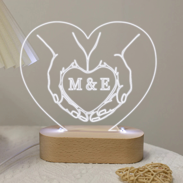 fotistiko-led-plexiglass-hold-my-heart Φωτιστικό led & plexiglass - Hold my Heart