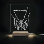 Φωτιστικό led plexiglass - Take my hand