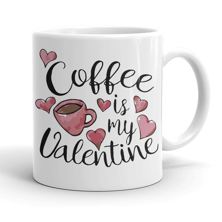 koupa-agiou-valentinou-coffee Κούπα Αγίου Βαλεντίνου - Coffee is my Valentine