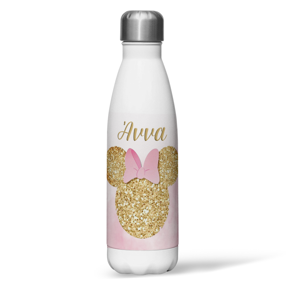 minnie-mouse-paidiko-pagouri-thermos-me-onoma Παιδικό Παγούρι Θερμός - Minnie Mouse