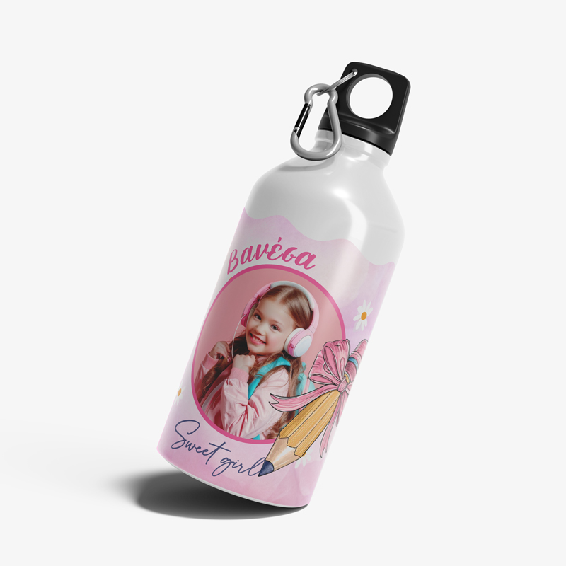 paidiko-anoxidoto-pagpouri-me-fotografia-sweet-girl Παιδικό ανοξείδωτο Παγούρι με φωτογραφία - Sweet Girl