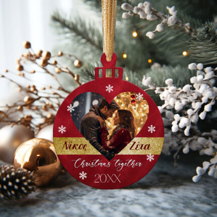Στολίδι με φωτογραφία - Christmas Together