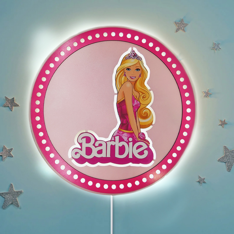 xilino-foitistiko-barbie Ξύλινο Φωτιστικό - Barbie