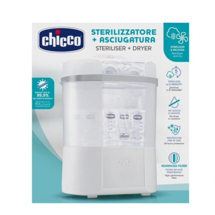 Ηλεκτρικός Αποστειρωτής ΜπιμπερόChicco SterilNatural & Dryer