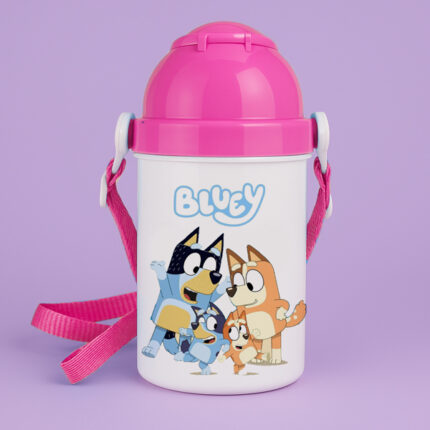 Παιδικό Παγούρι – Bluey Ροζ 400ml