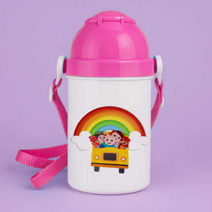 Παιδικό Παγούρι – Cocomelon Ροζ 400ml