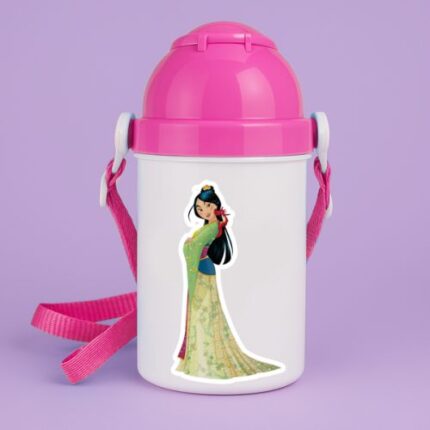 Παιδικό Παγούρι – Mulan Ροζ 400ml